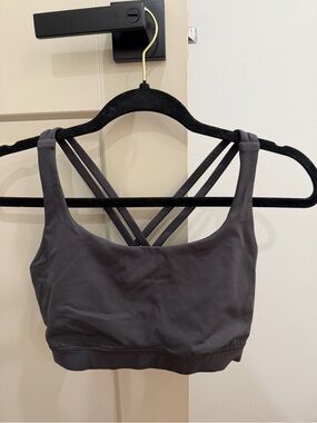 lululemon athletica Energy sports bra - Charcoal Gray